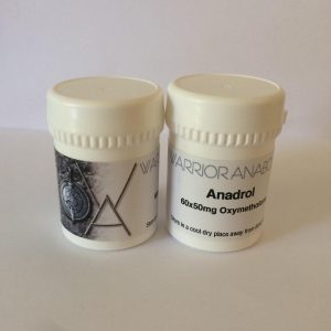 Anadrol Warrior Anabolics 60 x 50mg tablets box