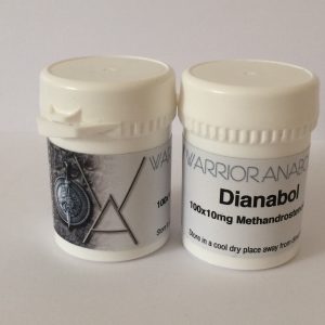 Warrior Anabolics Dianabol 100 x 10mg tablets pack