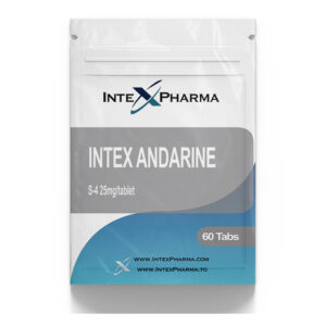 Intex Pharma Andarine S4 25mg tablets bottle