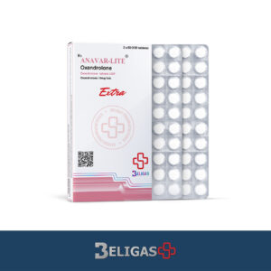 Beligas Anavar Lite 10mg tablets bottle with 100 tablets