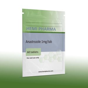 Hemi Pharma Arimidex 1mg Anastrozole tablets box