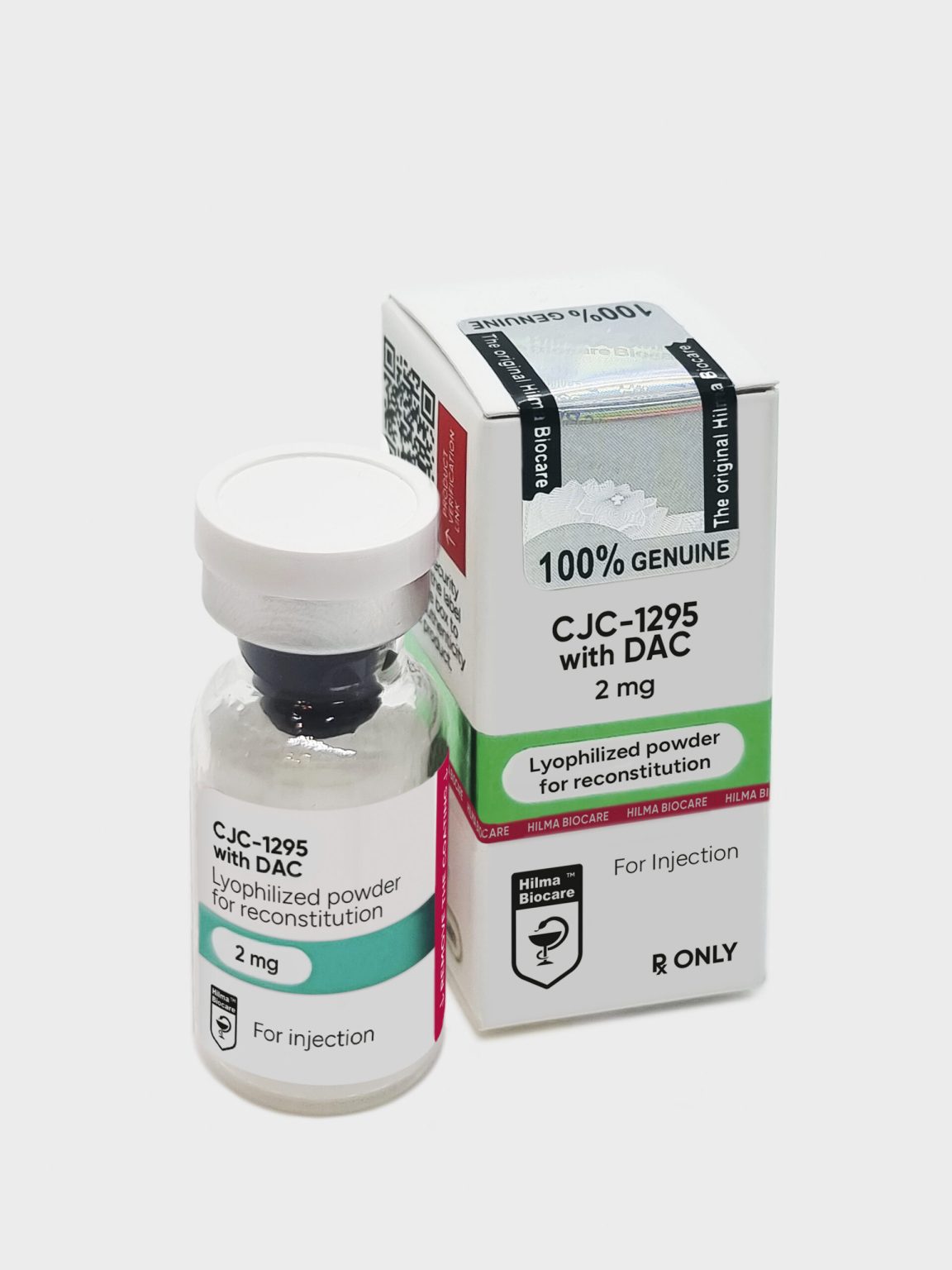 Hilma Biocare CJC-1295 with DAC 2mg/vial research peptide