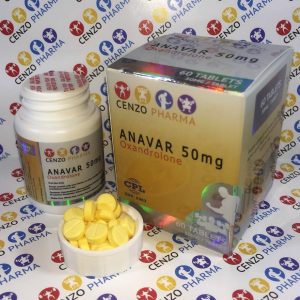 Anavar 50mg Cenzo Pharma oxandrolone tablets for lean muscle
