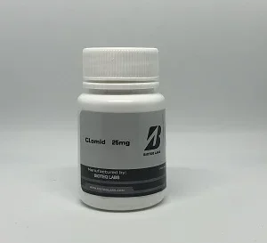 BioTeq Labs Clomid 25mg tablets for post cycle therapy