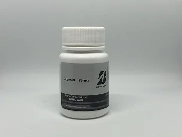 BioTeq Labs Clomid 25mg tablets for post cycle therapy