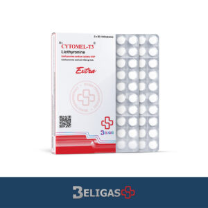 Beligas Cytolmel T3 50mcg tablets pack of 100 for laboratory research