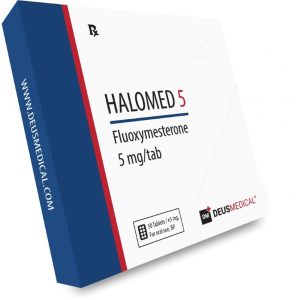 Deus Medical Halomed 5 50 tabs x 5mg Fluoxymesterone product image