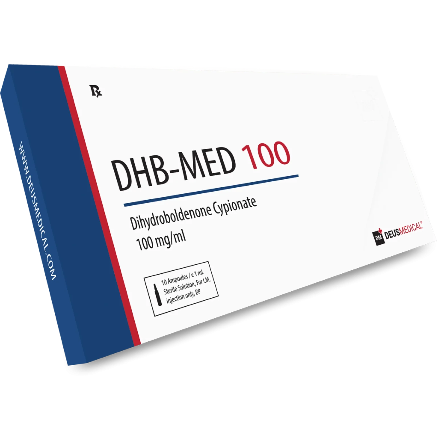 Deus Medical DHB-MED 100 Dihydroboldenone Cypionate 10ml vial