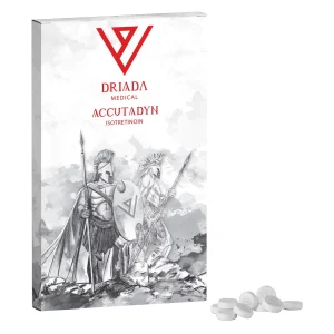 Driada Medical Accutadyn (Isotretinoin) capsules for acne treatment