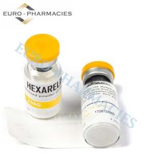 Euro Pharmacies Hexarelin 2mg peptide vial for research