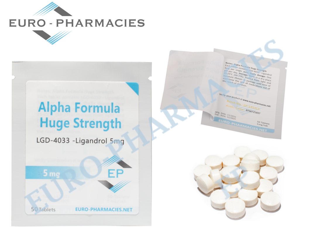 Euro Pharmacies LGD4033 5mg tablets pack of 50 for research