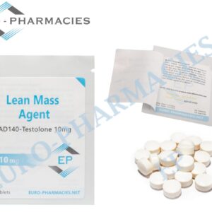 Euro Pharmacies Lean Mass RAD140 10mg tablets - 50 tab box