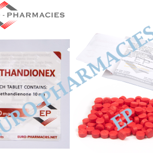 Methandionex 25 Dianabol 25mg tablets by Euro Pharmacies, 50 tablets per bag