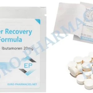 Euro Pharmacies Super Recovery MK677 20mg tablets, 50 tabs pack
