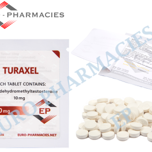 Euro Pharmacies Turaxel 10 Turanabol 10mg tablets 100 tab bag