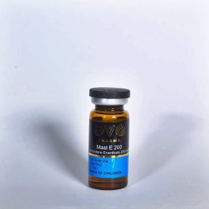 Evo Pharma Masteron E 200 vial of drostanolone enanthate 200mg/ml