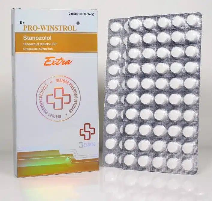 Beligas Pro Winstrol oral 20mg tablets box for cutting cycles