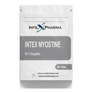 Intex Pharma Myostine YK11 10mg tablets bottle