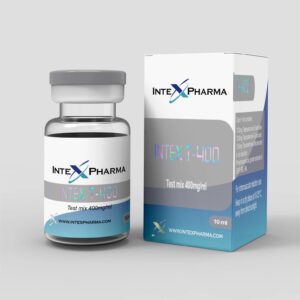 Intex Pharma T400 (Test 400) vial - testosterone blend for muscle growth