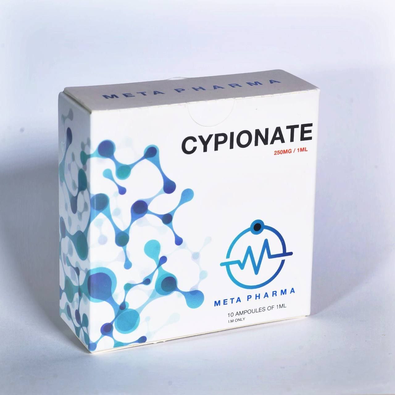 Meta Pharma Test Cypionate 250 10 ampules x 1ml pack
