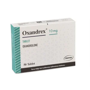 Proton Pharma Anavar 10 Oxandrex 50 x 10mg tablets box