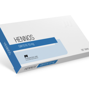 Pharmacom Hennos 10 GW1516 100 pills x 10mg bottle