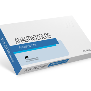 Anastrozole 1mg Pharmacom 100 pills box for estrogen control