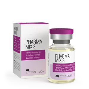 Pharmacom Pharma Mix 3 500mg/ml 10ml vial with Test Enanthate, Nandrolone Deca and Tren Enanthate blend
