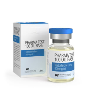 Pharmacom Pharma Test 100 Oil Base testosterone base 10ml vial 100 mg/ml