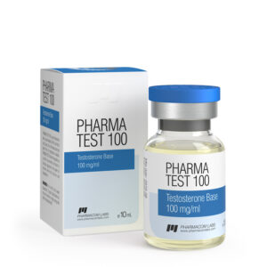 Pharmacom Pharmatest 100 water base testosterone 10ml vial at 100 mg/ml