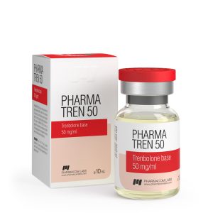 Pharmatren 50 Trenbolone Base 10ml vial by Pharmacom at 50mg/ml