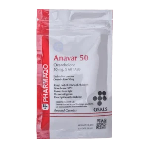 Pharmaqo Anavar 50mg x 60 tablets box