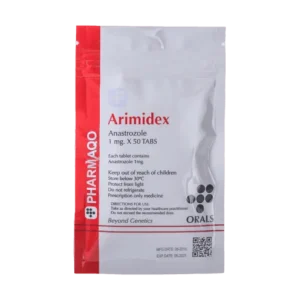 Pharmaqo Labs Arimidex 1mg x 50 tablets - Anastrozole anti-estrogen
