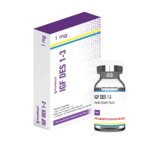 Pharmaqo US IGF-DES 1-3 research peptide vial