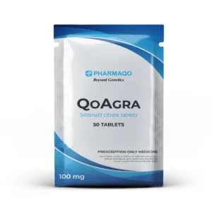 Pharmaqo US QOAGRA X 50 sildenafil citrate 100mg pack of 50 tablets