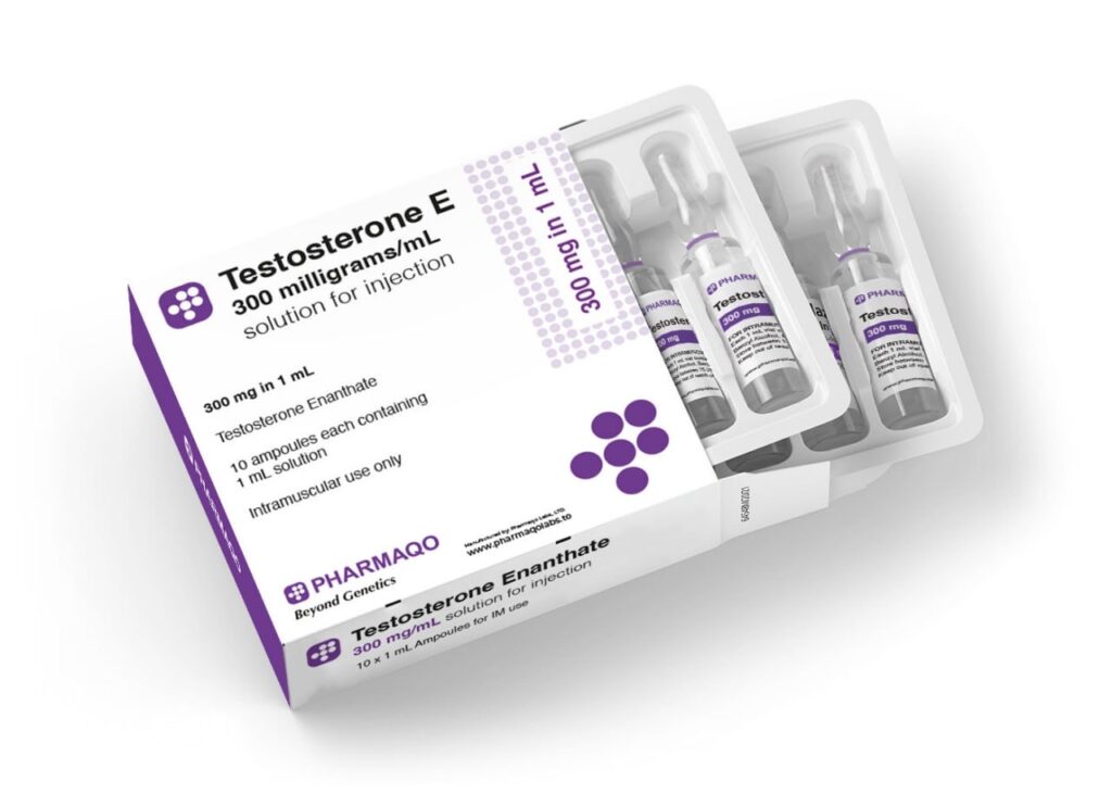 Pharmaqo US Testosterone E ampoules 250mg/ml laboratory-grade testosterone enanthate