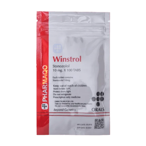 Pharmaqo US Winstrol 10mg x 100 Stanozolol tablets pack