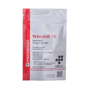 Pharmaqo Winstrol 50mg x 60 tablets box