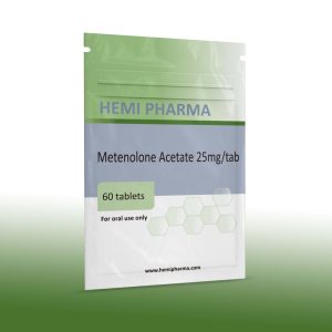 Hemi Pharma Primobolan 25mg Methenolone Acetate tablets pack