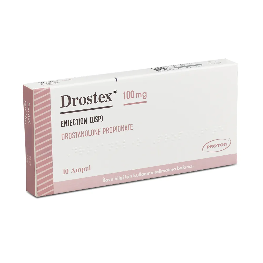Proton Pharma Masteron Propionate Drostex 100mg ampules box