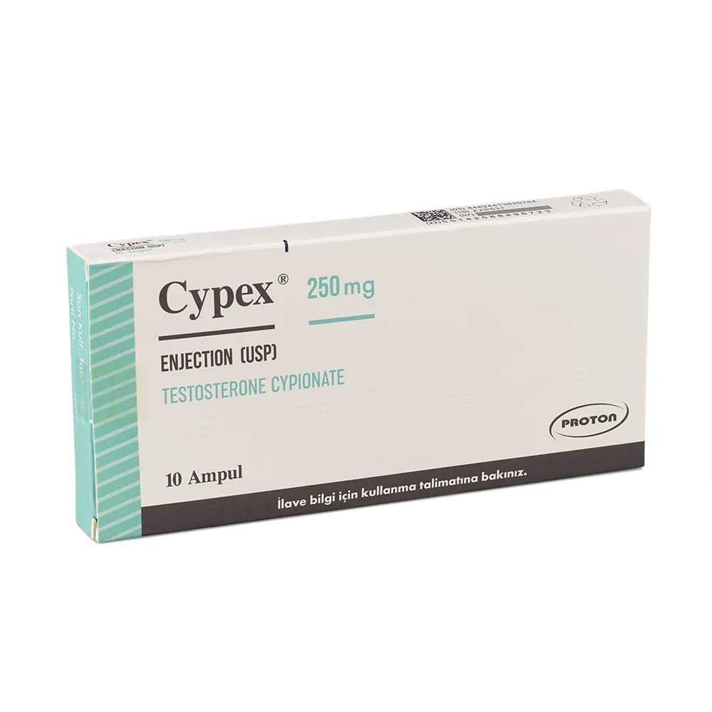 Proton Pharma Test C Cypex 250mg ampules box of 10 x 1ml