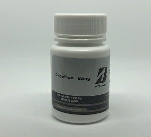 BioTeq Labs Proviron 25 mg tablets pack for PCT