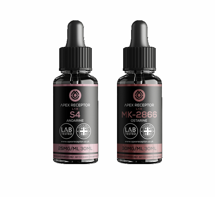 S4 and MK-2866 research compounds in the Beginner Stack – Hard Stack