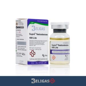 Beligas Supra Testosterone 400mg vial - high-strength testosterone blend for research