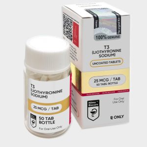 Hilma Biocare T3 Liothyronine Sodium 25mcg tablets box