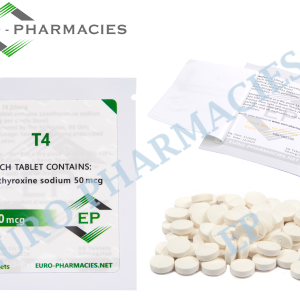 Euro Pharmacies T4 50mcg tablets 50 tab bag