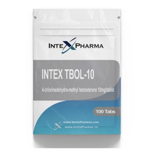 Intex Pharma Turinabol 10mg x 100 tablets box