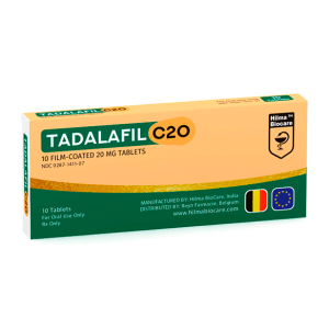 Hilma Biocare Tadalafil C20 20mg tablets pack of 10