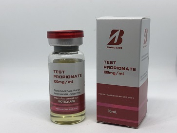 BioTeq Labs Testosterone Propionate 100mg/ml 10ml vial for hypogonadism treatment