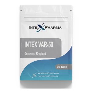 Intex Pharma Anavar 50mg tablets pack of 60